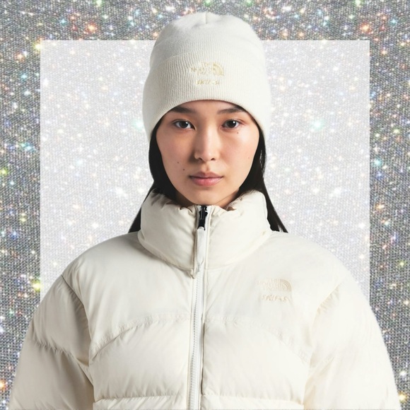 The North Face Accessories - The North Face X SKIMS Beanie in Bone OS NWT!
